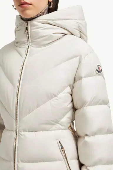 Moncler Brosse Diagonal-quilted Hooded Short Down Jacket | Thumbnail 8 Moncler Brosse Diagonal-quilted Hooded Short Down Jacket | Thumbnail 8