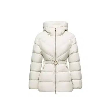 Moncler Brosse Diagonal-quilted Hooded Short Down Jacket | Thumbnail 1 Moncler Brosse Diagonal-quilted Hooded Short Down Jacket | Thumbnail 1