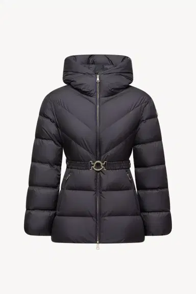 Moncler Brosse Diagonal-quilted Hooded Short Down Jacket | Thumbnail 2 Moncler Brosse Diagonal-quilted Hooded Short Down Jacket | Thumbnail 2
