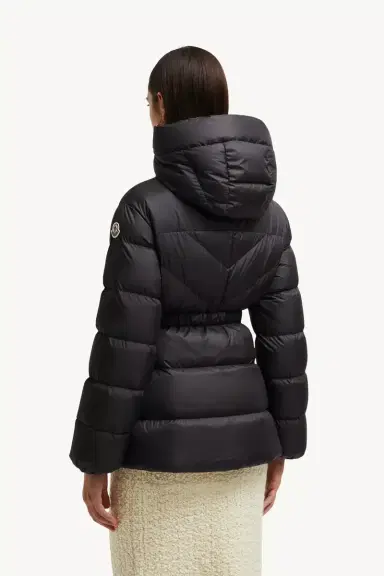 Moncler Brosse Diagonal-quilted Hooded Short Down Jacket | Thumbnail 6 Moncler Brosse Diagonal-quilted Hooded Short Down Jacket | Thumbnail 6