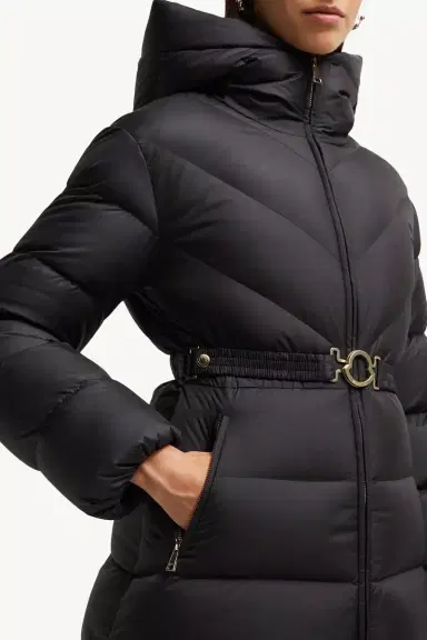 Moncler Brosse Diagonal-quilted Hooded Short Down Jacket | Thumbnail 7 Moncler Brosse Diagonal-quilted Hooded Short Down Jacket | Thumbnail 7