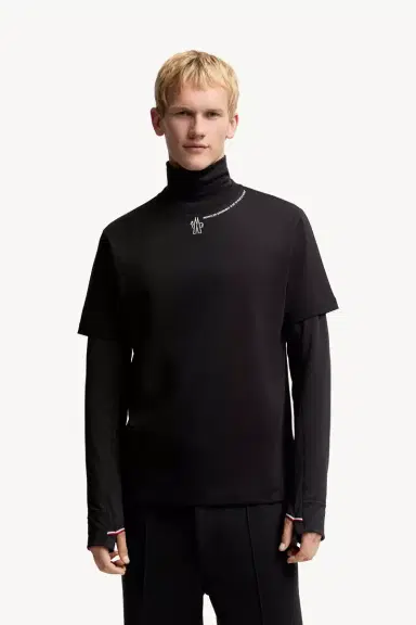 Moncler Grenoble Logo Cotton T-shirt | Thumbnail 4 Moncler Grenoble Logo Cotton T-shirt | Thumbnail 4