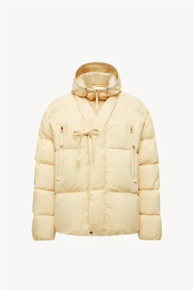Moncler X Gilga Farm By Donald Glover Tangelo Short Down Jacket | Thumbnail 2