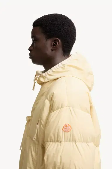 Moncler X Gilga Farm By Donald Glover Tangelo Short Down Jacket | Thumbnail 5