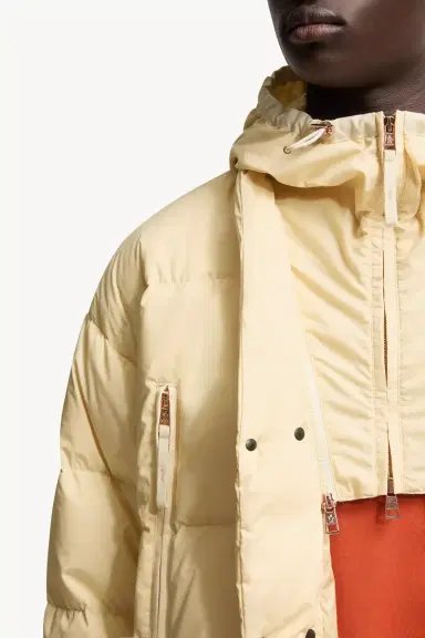 Moncler X Gilga Farm By Donald Glover Tangelo Short Down Jacket | Thumbnail 10