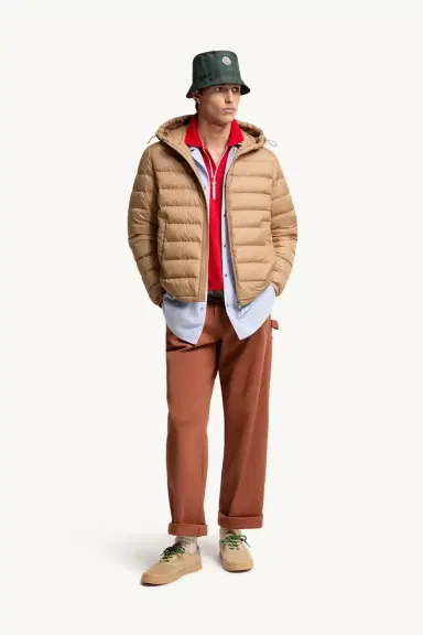 Moncler Vermeille Hooded Short Down Jacket | Thumbnail 3 Moncler Vermeille Hooded Short Down Jacket | Thumbnail 3