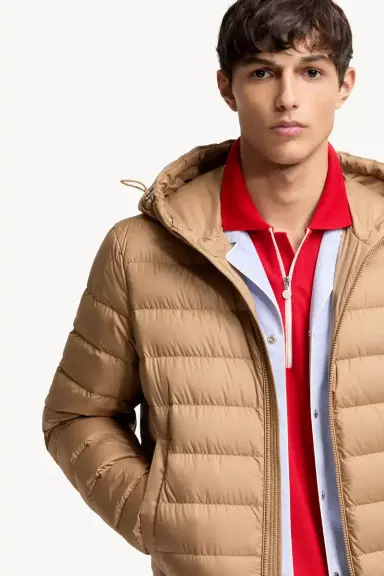 Moncler Vermeille Hooded Short Down Jacket | Thumbnail 7 Moncler Vermeille Hooded Short Down Jacket | Thumbnail 7
