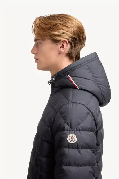 Moncler Vermeille Hooded Short Down Jacket | Thumbnail 4 Moncler Vermeille Hooded Short Down Jacket | Thumbnail 4