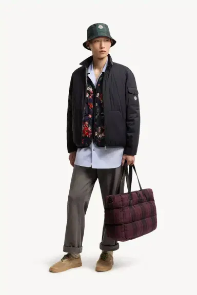 Moncler Breezes Short Padded Jacket | Thumbnail 3 Moncler Breezes Short Padded Jacket | Thumbnail 3