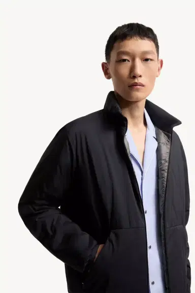 Moncler Breezes Short Padded Jacket | Thumbnail 8 Moncler Breezes Short Padded Jacket | Thumbnail 8
