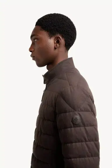 Moncler Luray Cashmere Blend Short Down Jacket | Thumbnail 4 Moncler Luray Cashmere Blend Short Down Jacket | Thumbnail 4