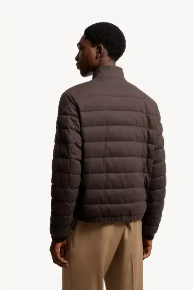 Moncler Luray Cashmere Blend Short Down Jacket | Thumbnail 6 Moncler Luray Cashmere Blend Short Down Jacket | Thumbnail 6