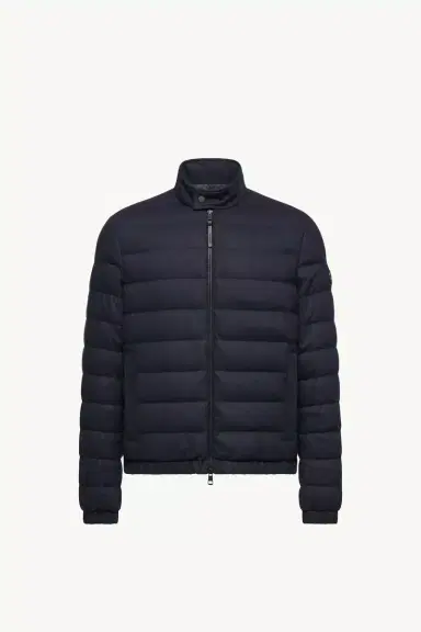 Moncler Luray Cashmere Blend Short Down Jacket | Thumbnail 2 Moncler Luray Cashmere Blend Short Down Jacket | Thumbnail 2