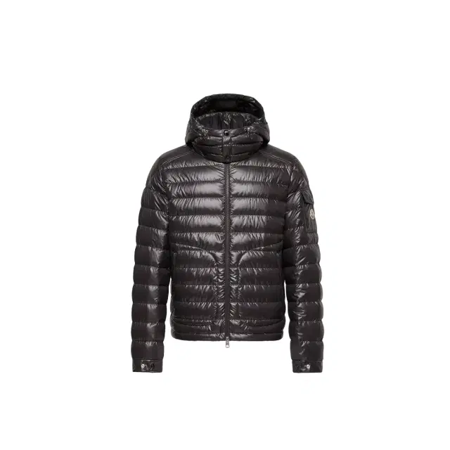Moncler Lauros Hooded Short Down Jacket