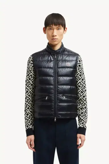 Moncler Gui Packable Down Gilet | Thumbnail 5 Moncler Gui Packable Down Gilet | Thumbnail 5