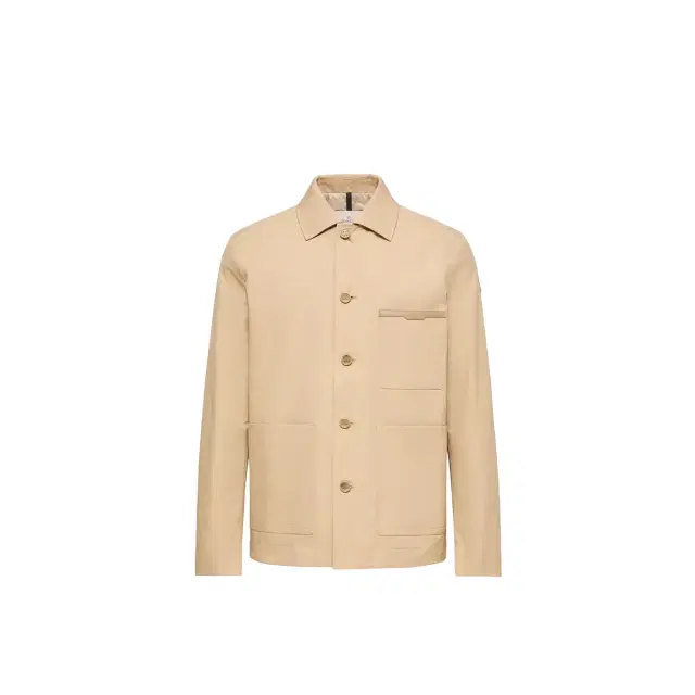 Moncler Nanav Seersucker Shirt Jacket