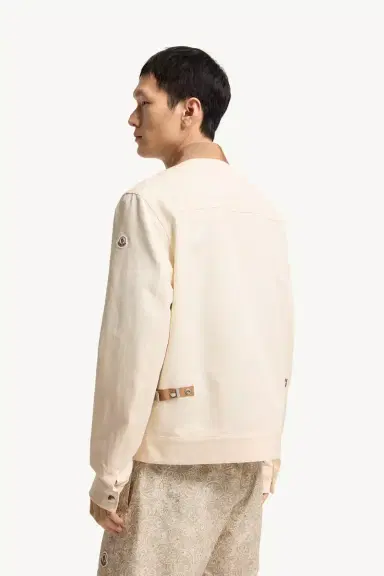 Moncler Kilke Linen & Cotton Blend Shirt Jacket | Thumbnail 6