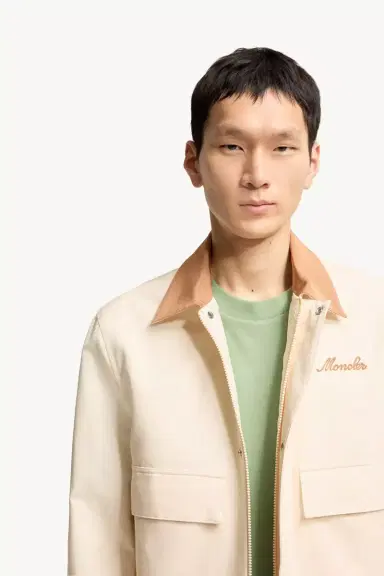 Moncler Kilke Linen & Cotton Blend Shirt Jacket | Thumbnail 7