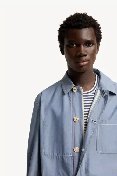 Moncler Elorn Chambray Shirt Jacket | Thumbnail 8 Moncler Elorn Chambray Shirt Jacket | Thumbnail 8