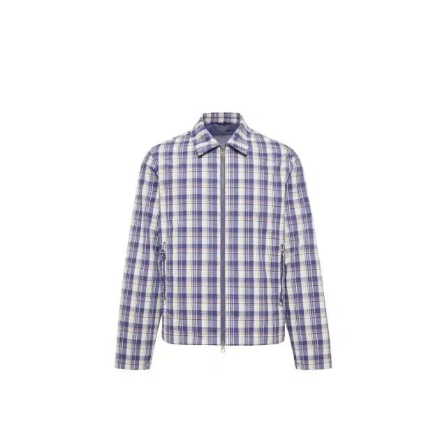 Moncler Giausar Checked Ripstop Shirt Jacket