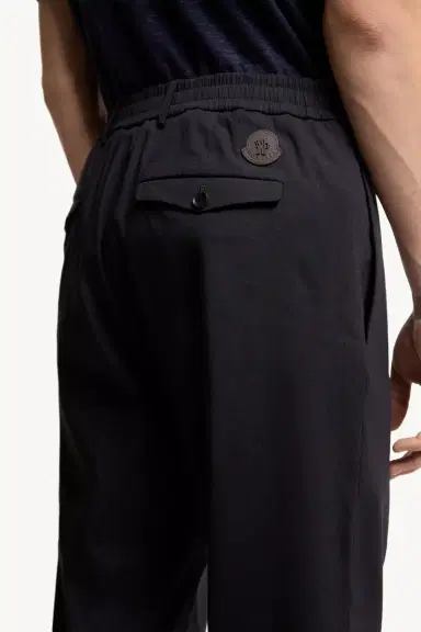 Moncler Technical Linen Blend Pants | Thumbnail 7 Moncler Technical Linen Blend Pants | Thumbnail 7