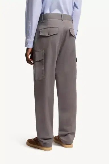 Moncler Cargo Cotton Blend Gabardine Pants | Thumbnail 6
