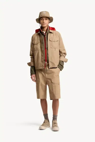 Moncler Cotton Poplin Cargo Shorts | Thumbnail 3