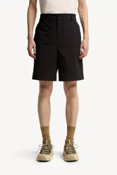 Moncler Seersucker Shorts | Thumbnail 5 Moncler Seersucker Shorts | Thumbnail 5