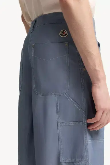 Moncler Chambray Cargo Shorts | Thumbnail 7