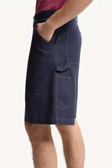 Moncler Linen & Cotton Gabardine Cargo Shorts | Thumbnail 4