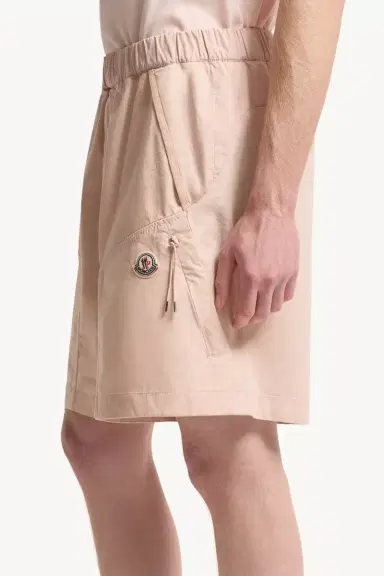 Moncler Cotton Poplin Bermuda Shorts | Thumbnail 4