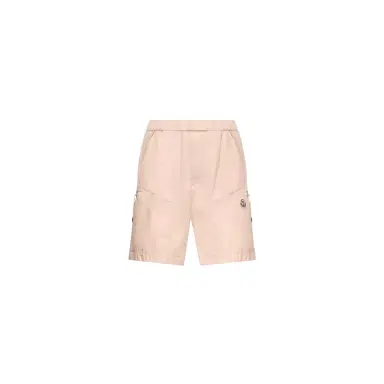 Moncler Cotton Poplin Bermuda Shorts | Thumbnail 1