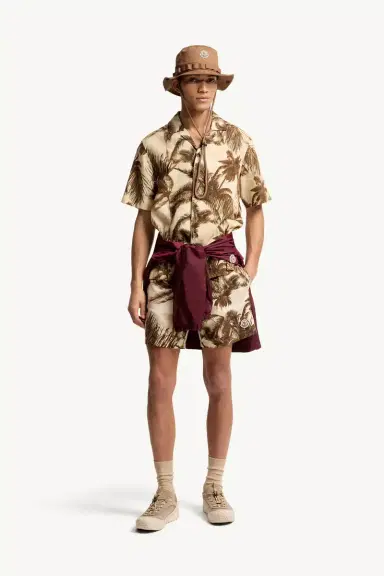 Moncler Patterned Swim Shorts | Thumbnail 3 Moncler Patterned Swim Shorts | Thumbnail 3