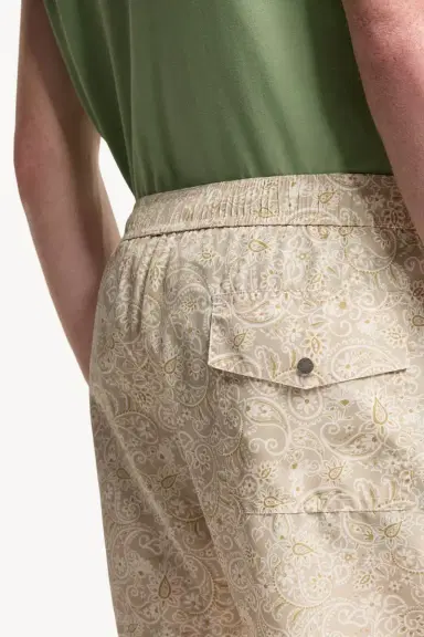 Moncler Paisley Print Swim Shorts | Thumbnail 7 Moncler Paisley Print Swim Shorts | Thumbnail 7