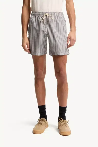 Moncler Striped Swim Shorts | Thumbnail 5 Moncler Striped Swim Shorts | Thumbnail 5