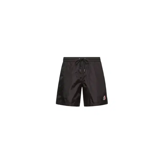 Moncler Logo Patch Swim Shorts