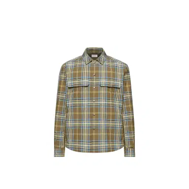 Moncler Monogram Checked Shirt Jacket | Thumbnail 1
