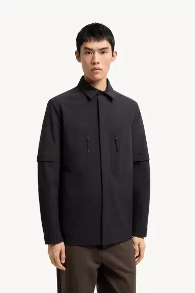 Moncler Logo 2-in1 Shirt Jacket | Thumbnail 5