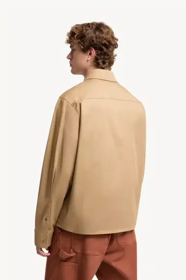 Moncler Cotton Blend Gabardine Shirt Jacket | Thumbnail 6 Moncler Cotton Blend Gabardine Shirt Jacket | Thumbnail 6