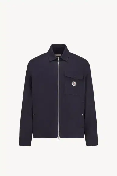 Moncler Cotton Blend Gabardine Shirt Jacket | Thumbnail 2