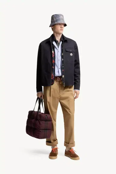Moncler Cotton Blend Gabardine Shirt Jacket | Thumbnail 3