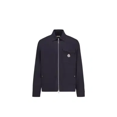 Moncler Cotton Blend Gabardine Shirt Jacket | Thumbnail 1