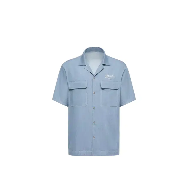 Embroidered Logo Denim Shirt Embroidered Logo Denim Shirt