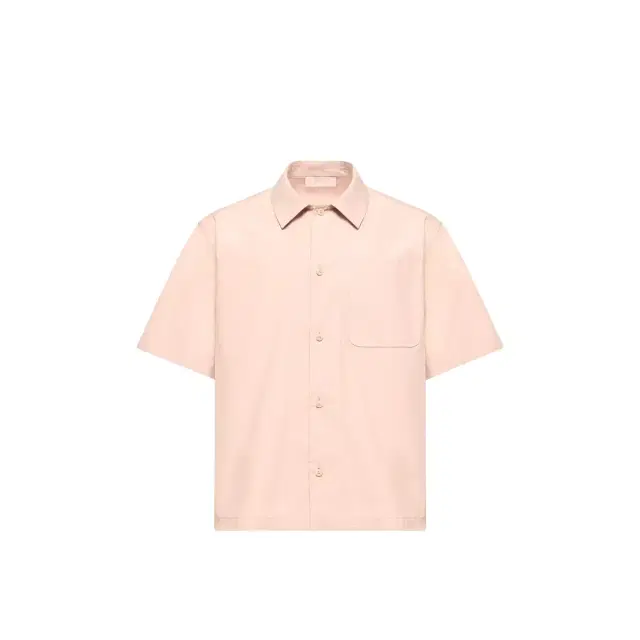 Cotton Poplin Short Sleeve Shirt