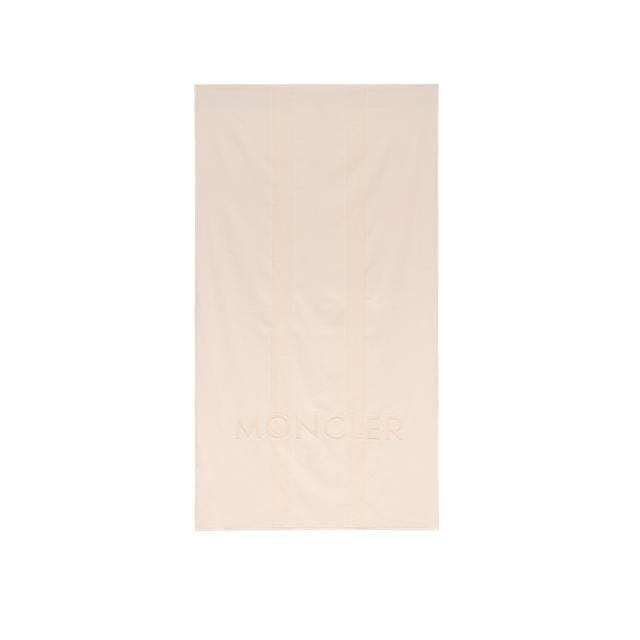 Moncler Logo Cotton Beach Towel