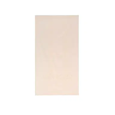 Moncler Logo Cotton Beach Towel | Thumbnail 1 Moncler Logo Cotton Beach Towel | Thumbnail 1