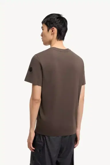 Moncler Logo Cotton Jersey T-shirt | Thumbnail 6