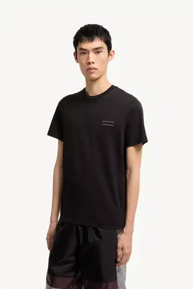 Moncler Logo Cotton Jersey T-shirt | Thumbnail 5