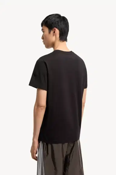 Moncler Logo Cotton Jersey T-shirt | Thumbnail 6