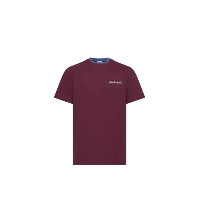 Embroidered Logo Cotton T-shirt